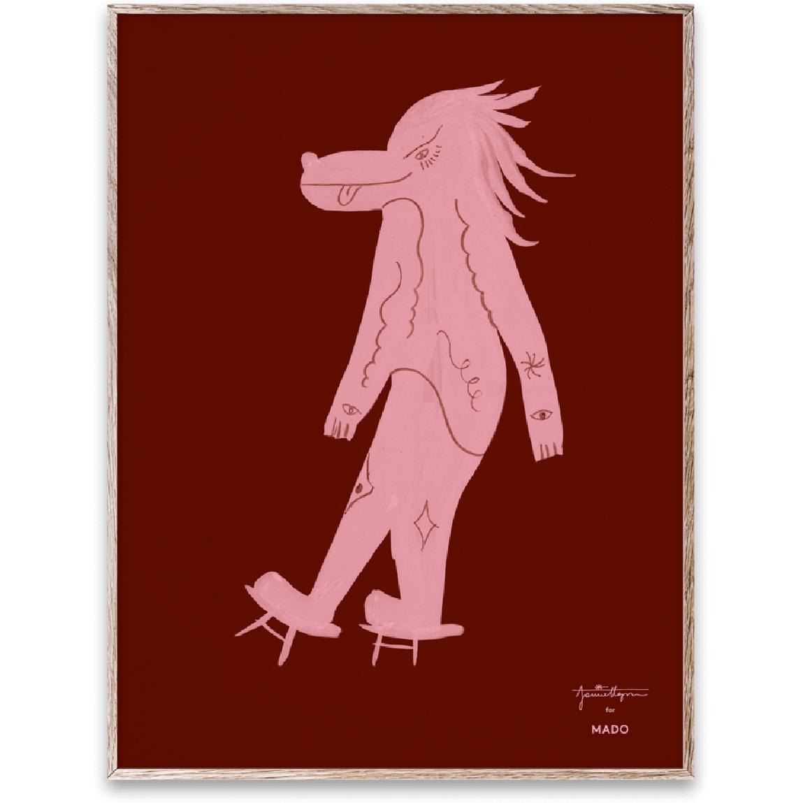 [product_category]-Paper Collective Wolfoz Poster, 30x40 Cm-Paper Collective-5713450012473-M4104-PAP-1