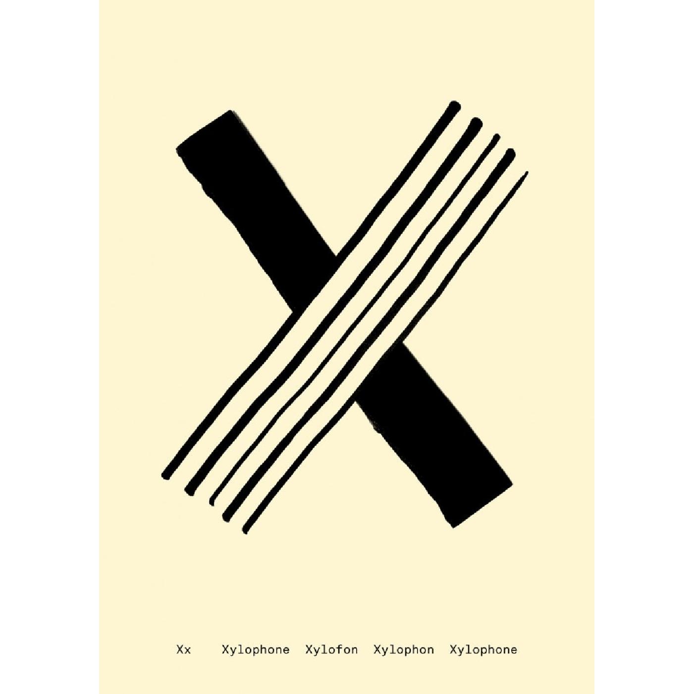 [product_category]-Paper Collective X Poster, 30x40 Cm-Paper Collective-5713450009015-M3153-PAP-1