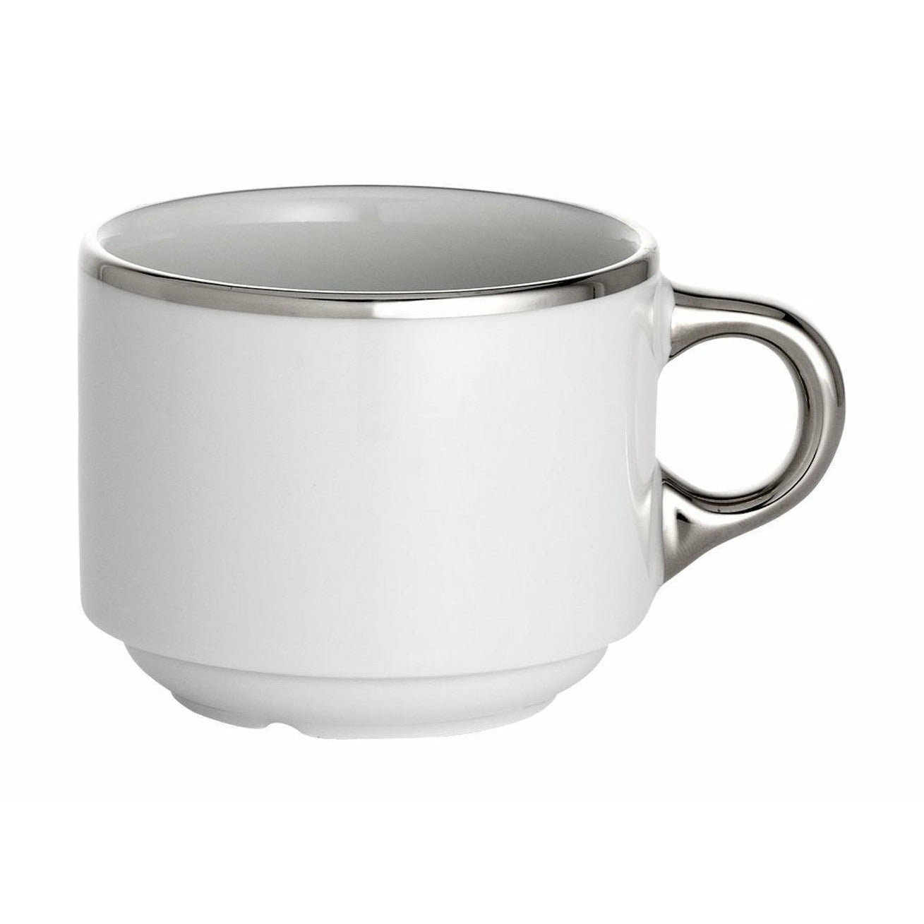 [product_category]-Pillivuyt Bistro Cup Europe, White/Silver-Pillivuyt-3050910091923-111318 HS-PIL-1