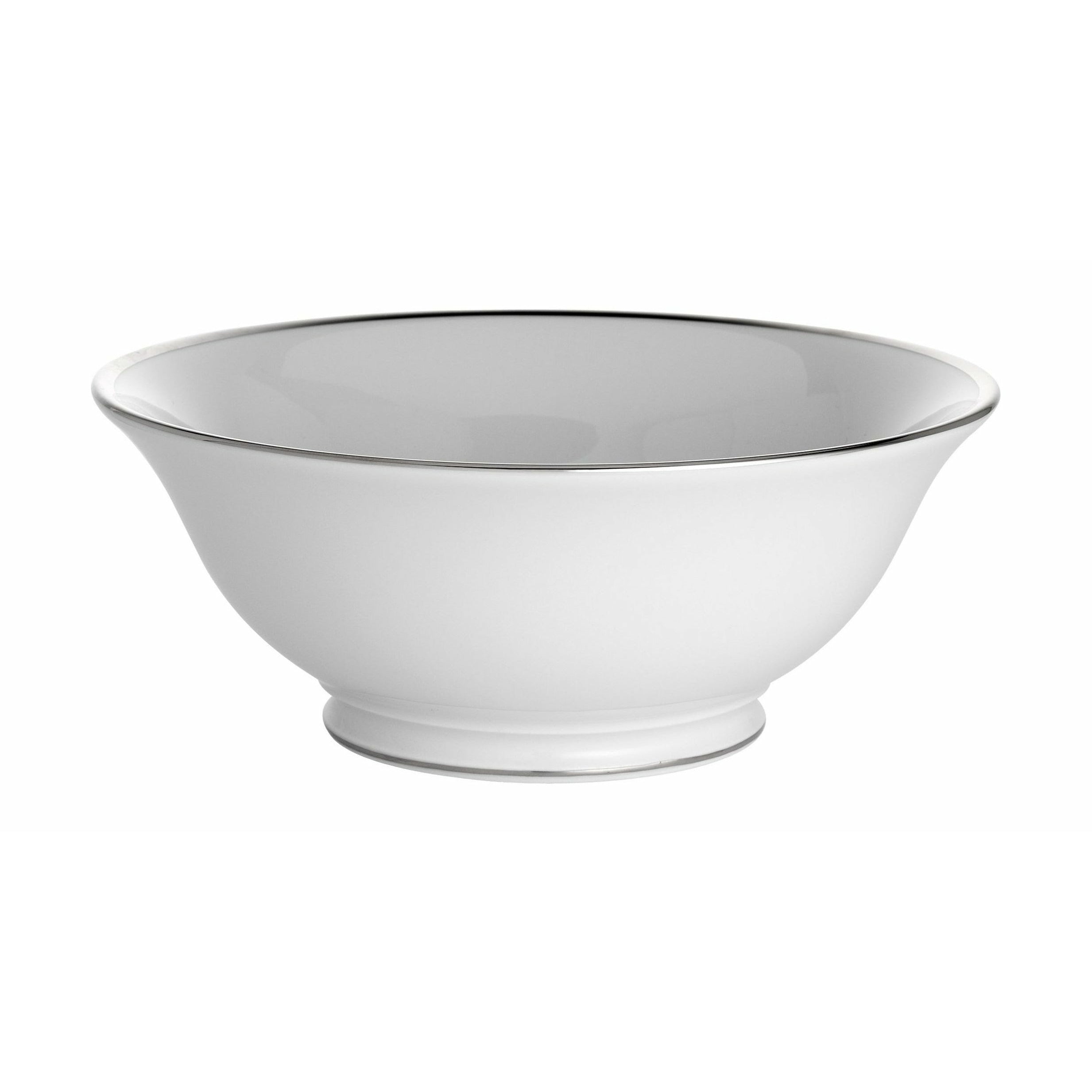 [product_category]-Pillivuyt Bistro Salad Bowl No. 9, White/Silver-Pillivuyt-3050911040241-170124 HS-PIL-1