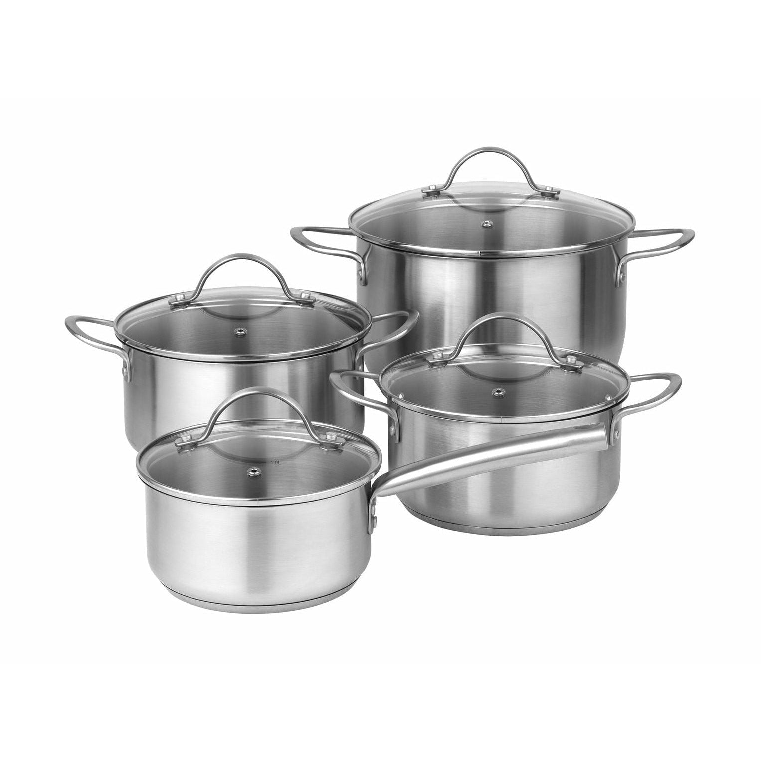 [product_category]-Pillivuyt Gourmet Loire Pot Set With Glass Lid 8 Pcs-Pillivuyt Gourmet-3108837126522-20236-PIL-1