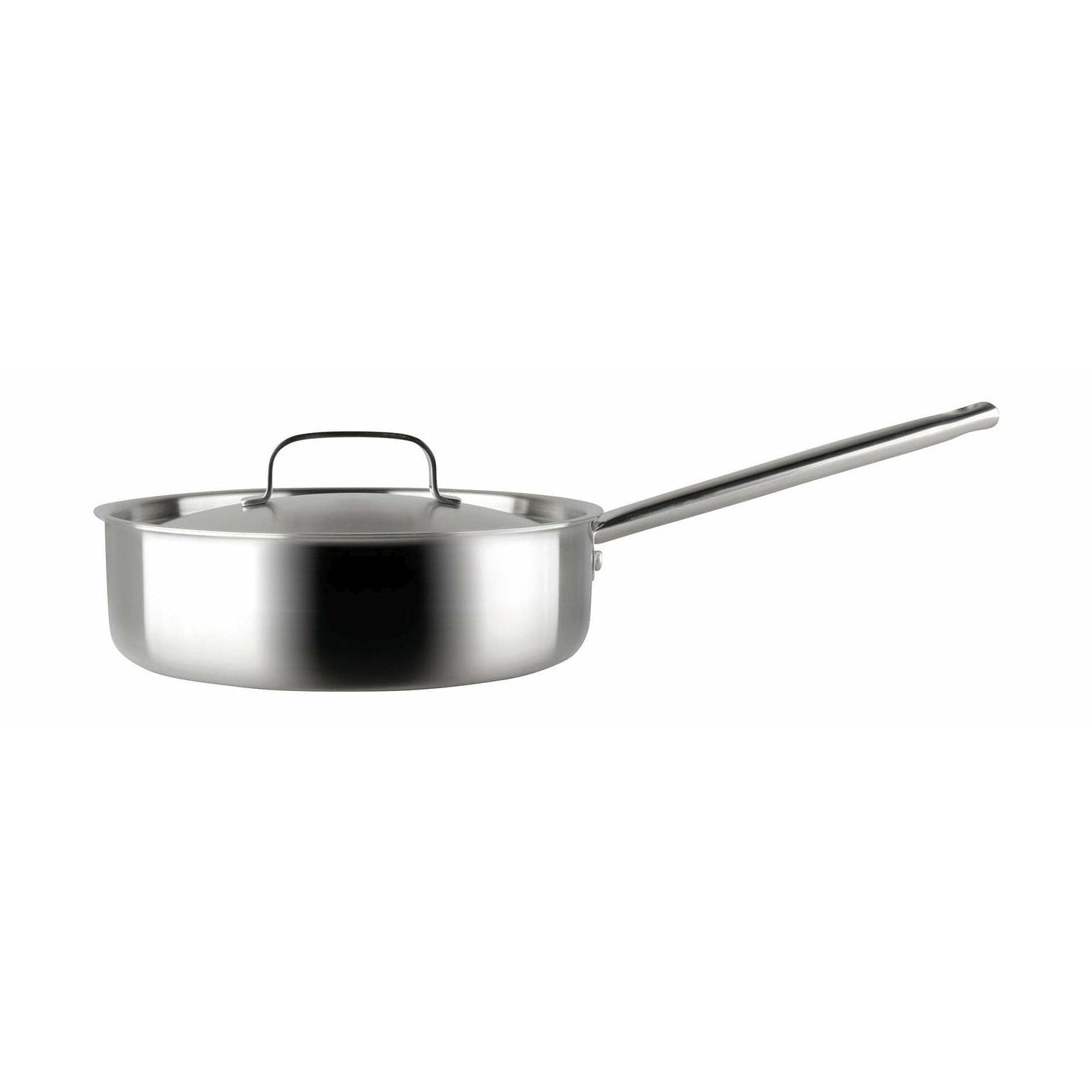 [product_category]-Pillivuyt Gourmet Somme Frying Pan With Lid Stainless Steel ø 24 Cm, Steel-Pillivuyt Gourmet-3108837138808-20290-PIL-1