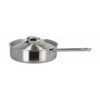 Pillivuyt Gourmet Somme Frying Pan s nerezovou ocelí víkem/non tyčinku Ø 24 cm, ocel