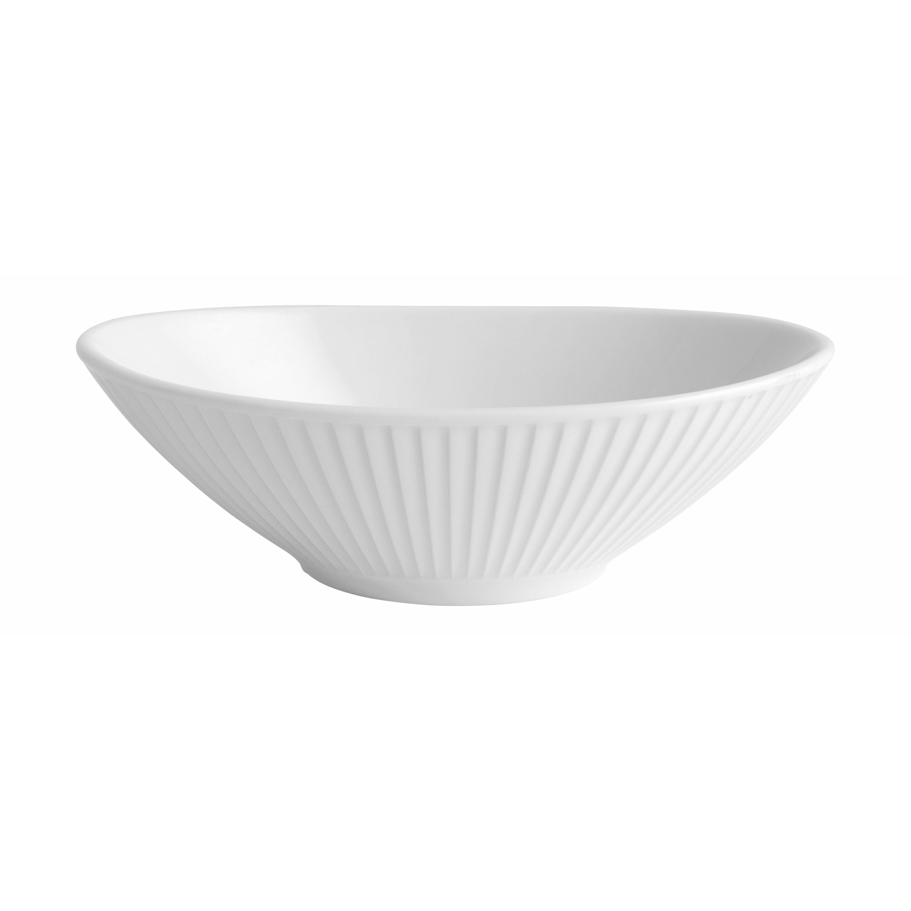 [product_category]-Pillivuyt Plissé Bowl Oval, 16cm-Pillivuyt-3050910344630-464216-PIL-1
