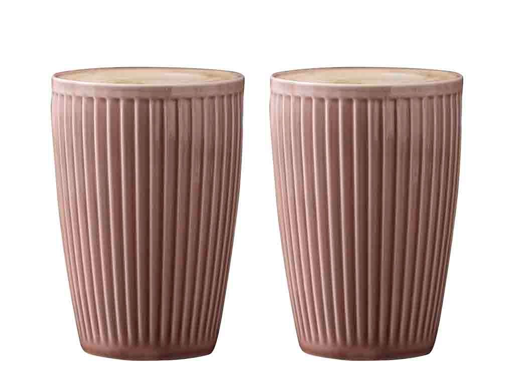 [product_category]-Pillivuyt Plissé Termo Cup 25 Cl Set Of 2, Woodrose-Pillivuyt-5722000272960-27296-PIL-1