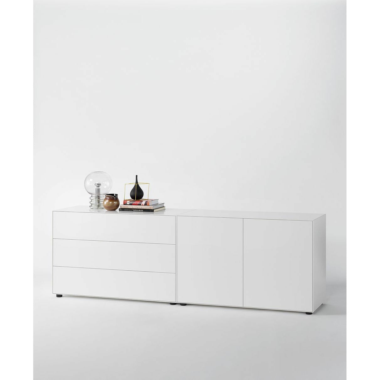 [product_category]-Piure Nex Pur Box Door Hx W 75x120 Cm, 1 Shelf, White-Piure-1536778-PIU-2