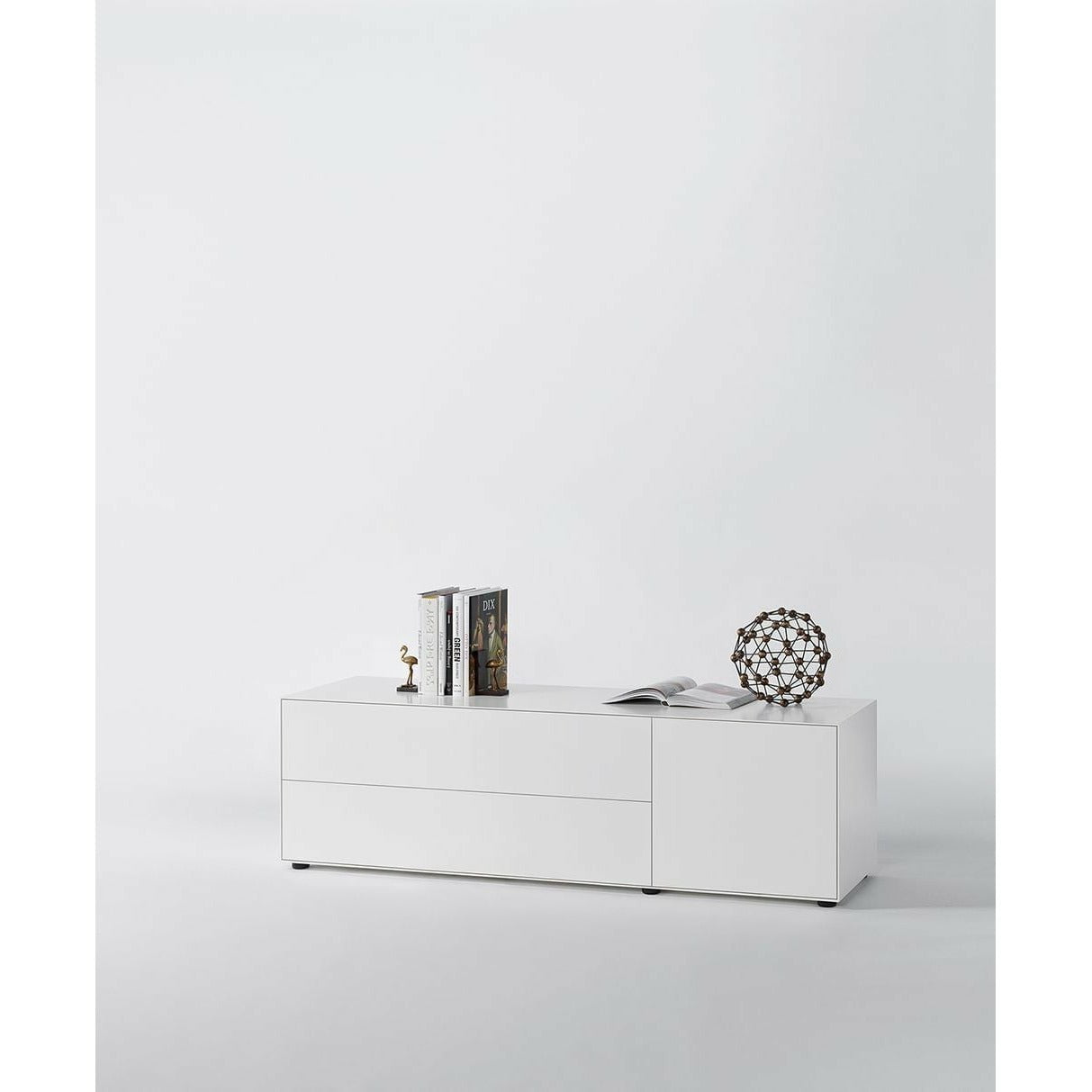 [product_category]-Piure Nex Pur Box Drawer/Door Hx W 50x180 Cm, 2 Shelves/1 Shelf-Piure-2020400-PIU-2