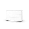 Piure nex pur box hx w 75x120 cm, 3 zásuvky, bílé