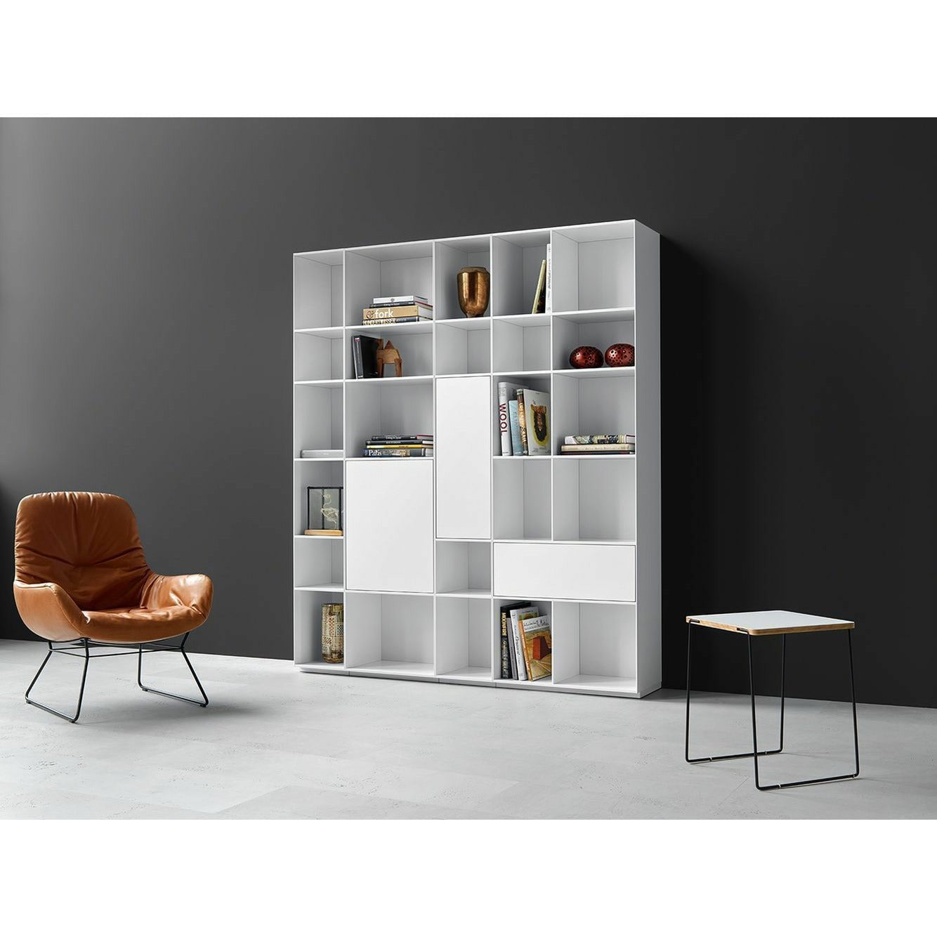 [product_category]-Piure Nex Pur Shelf Door Top With Shelf, Hx W 211,5x30 Cm-Piure-1586196-PIU-4