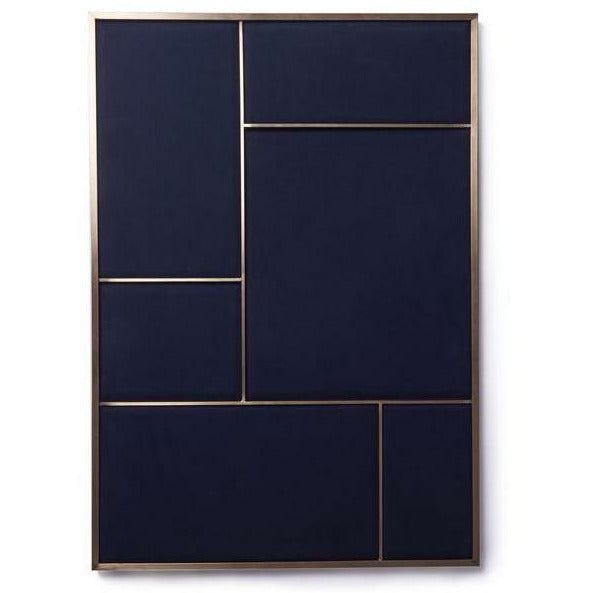 [product_category]-Please Wait To Be Seated Nouveau Pin Fabric And Brass Large, Blue-PLEASE WAIT To be SEATED-5713583001023-1004002-PLE-1