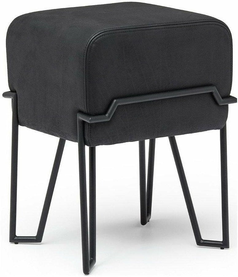 [product_category]-Puik Bokk Stool, Black / Leather Black-Puik-8719189001914-BOZZ-10040-PUI-1