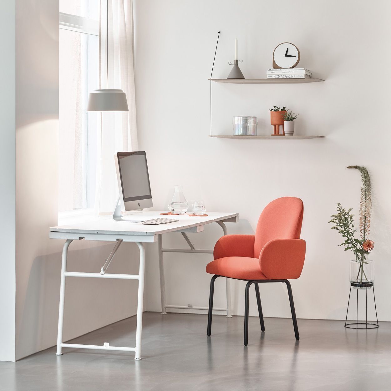 [product_category]-Puik Dost Dining Chair Steel, Terracotta-Puik-8719325175875-DDTE-10065-PUI-4