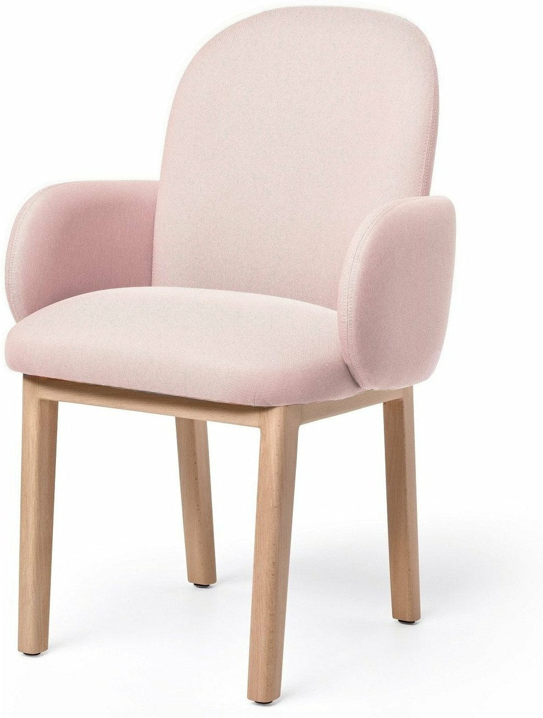 [product_category]-Puik Dost Dining Chair Wood, Pink-Puik-8719325729054-DWPI-10070-PUI-1