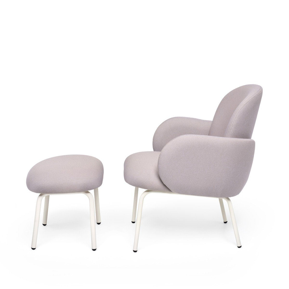 [product_category]-Puik Dost Lounge Chair Steel, Lilac Grey-Puik-8719325175677-DCL-10060-PUI-2