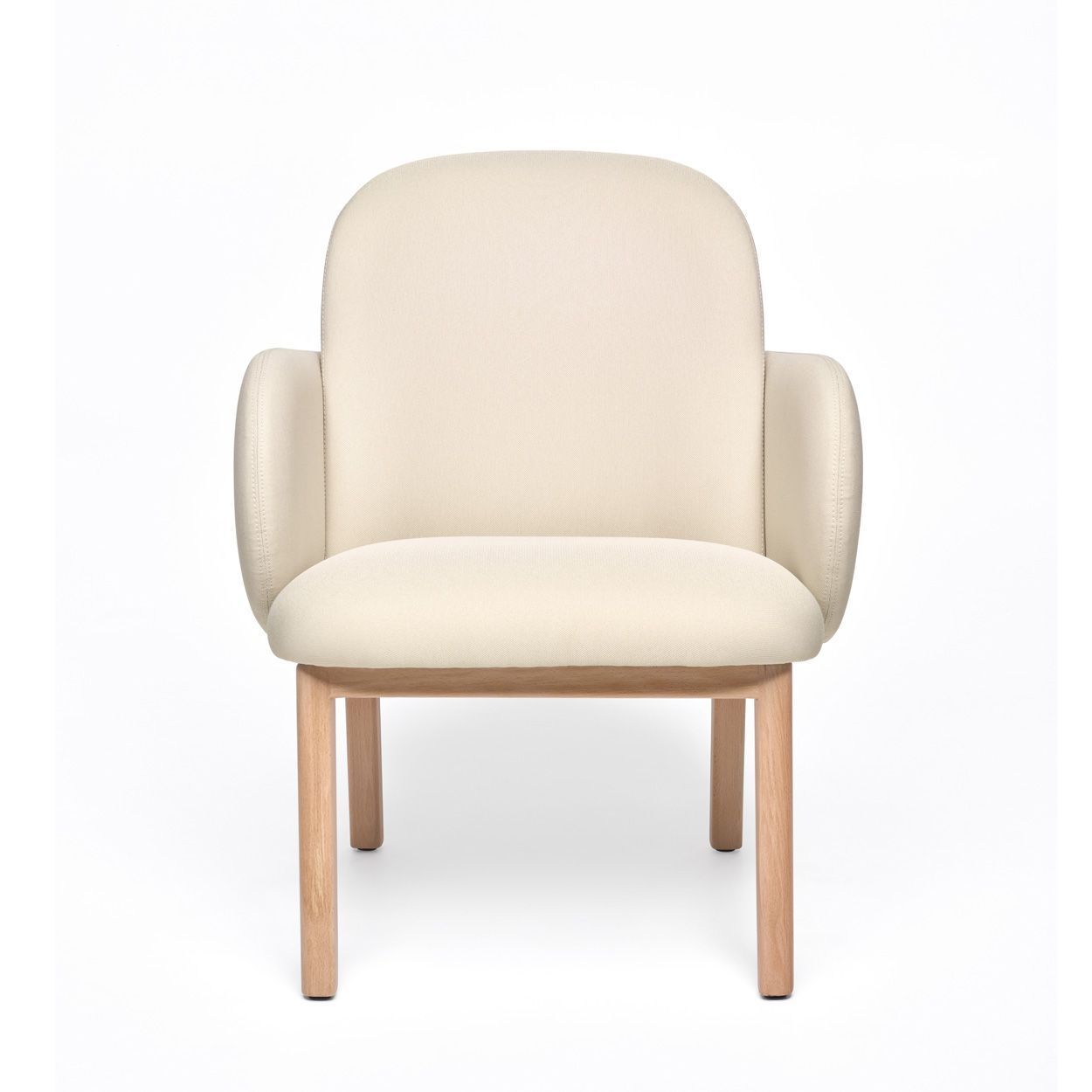 [product_category]-Puik Dost Lounge Chair Wood, Cream-Puik-8719325729153-DWC-10069-PUI-2