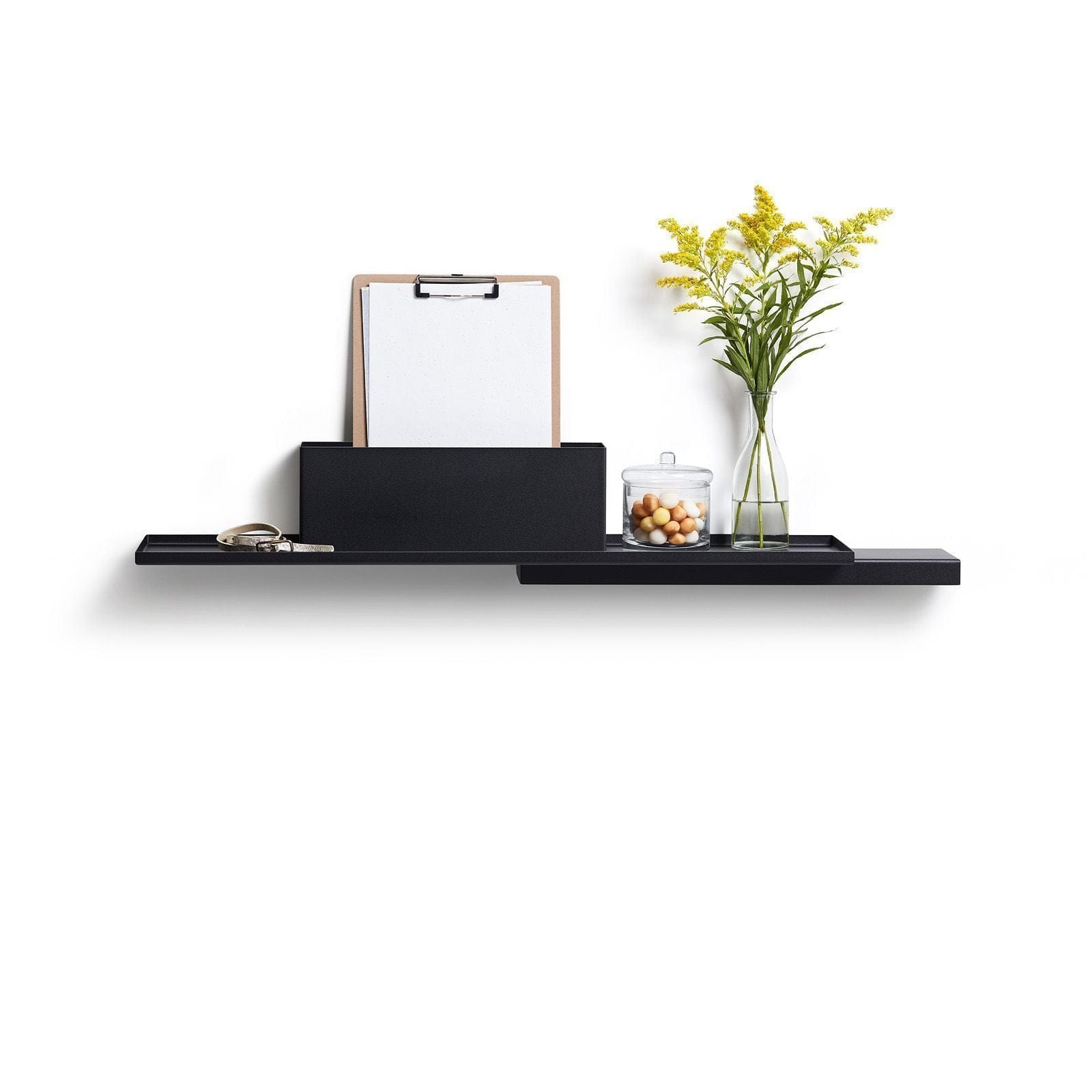 [product_category]-Puik Duplex Wall Shelf, Black-Puik-8719189001907-DUB-10041-PUI-4