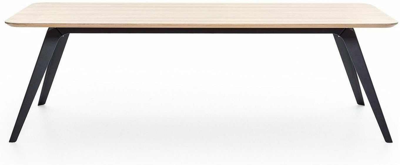 [product_category]-Puik Fold Dining Table 200x95cm, Black / Naturel-Puik-8719325175431-FSBN-10062-PUI-1
