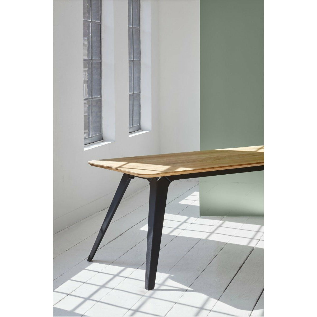 [product_category]-Puik Fold Dining Table 200x95cm, Black / Naturel-Puik-8719325175431-FSBN-10062-PUI-2
