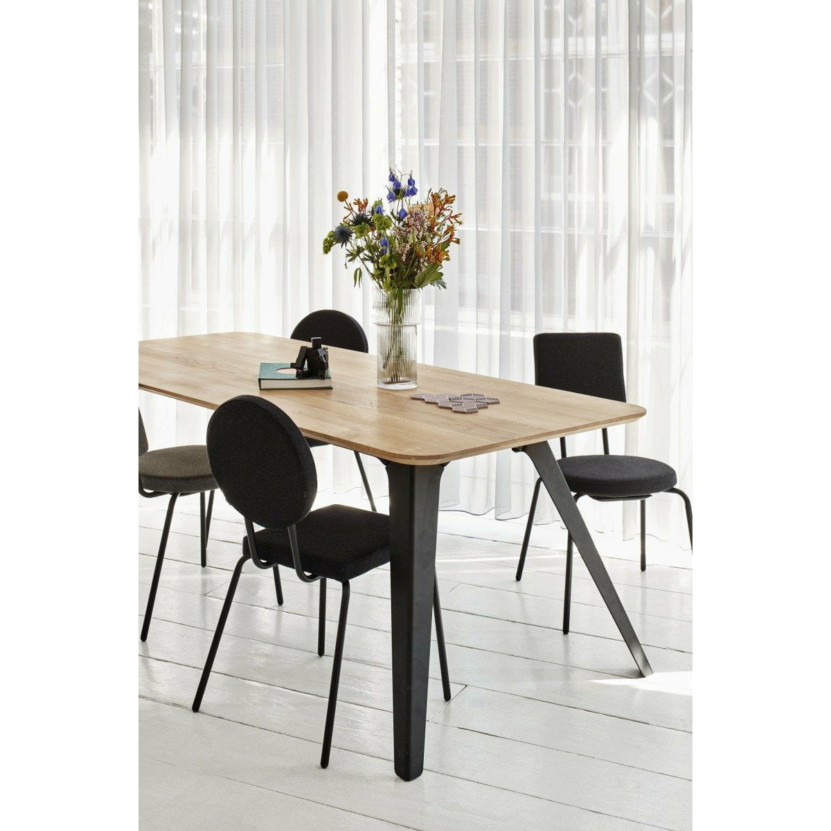 [product_category]-Puik Fold Dining Table 200x95cm, Black / Naturel-Puik-8719325175431-FSBN-10062-PUI-5