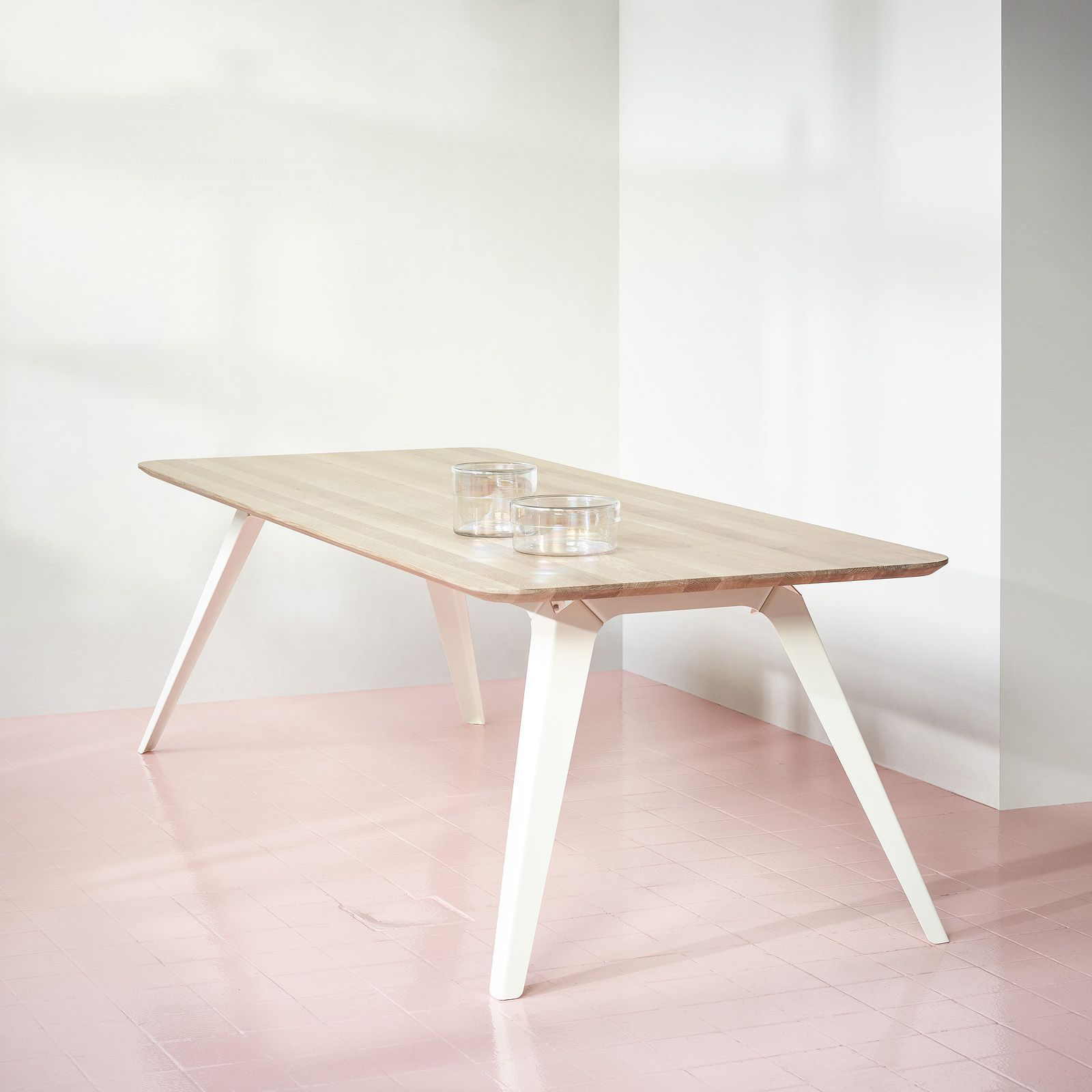 [product_category]-Puik Fold Dining Table 200x95cm, White / Naturel-Puik-8719325175448-FSWN-10062-PUI-5