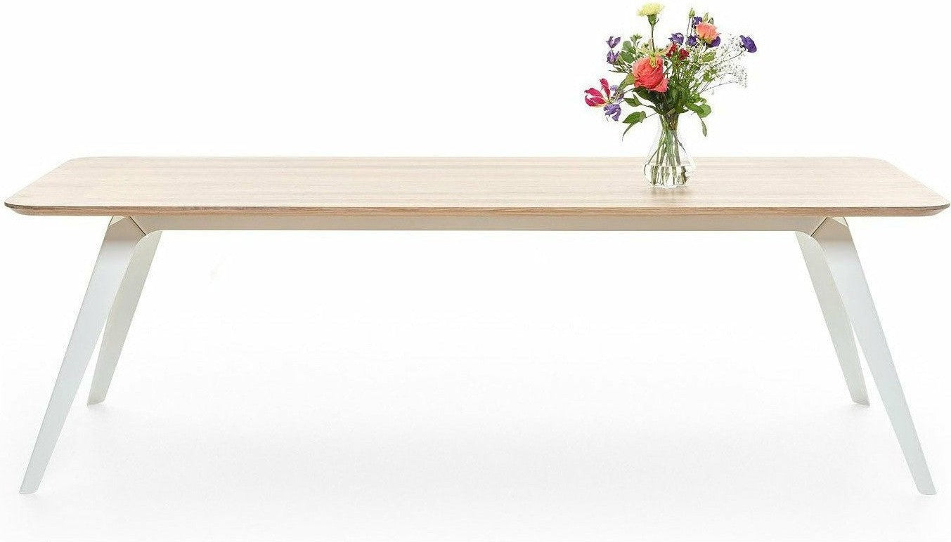 [product_category]-Puik Fold Dining Table 240x100cm, White / Naturel-Puik-8719325175417-FLWN-10061-PUI-1