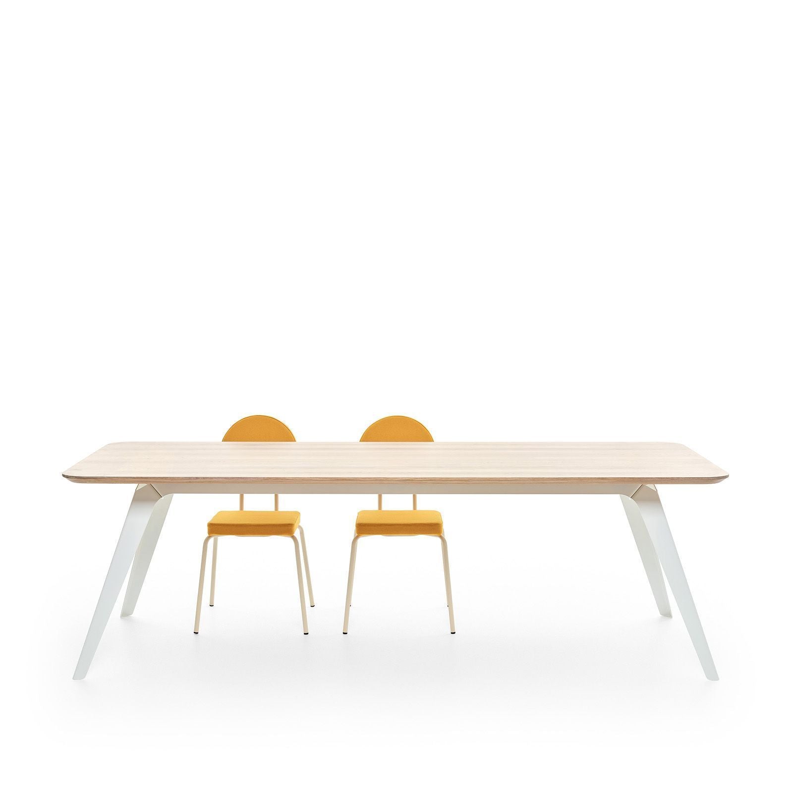 [product_category]-Puik Fold Dining Table 240x100cm, White / Naturel-Puik-8719325175417-FLWN-10061-PUI-2