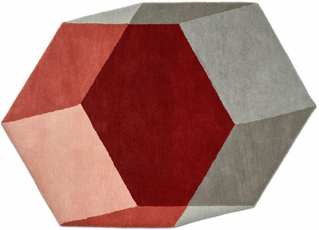 [product_category]-Puik Iso Carpet Hexagon, Red-Puik-8719189001587-ISRE-10054-PUI-1