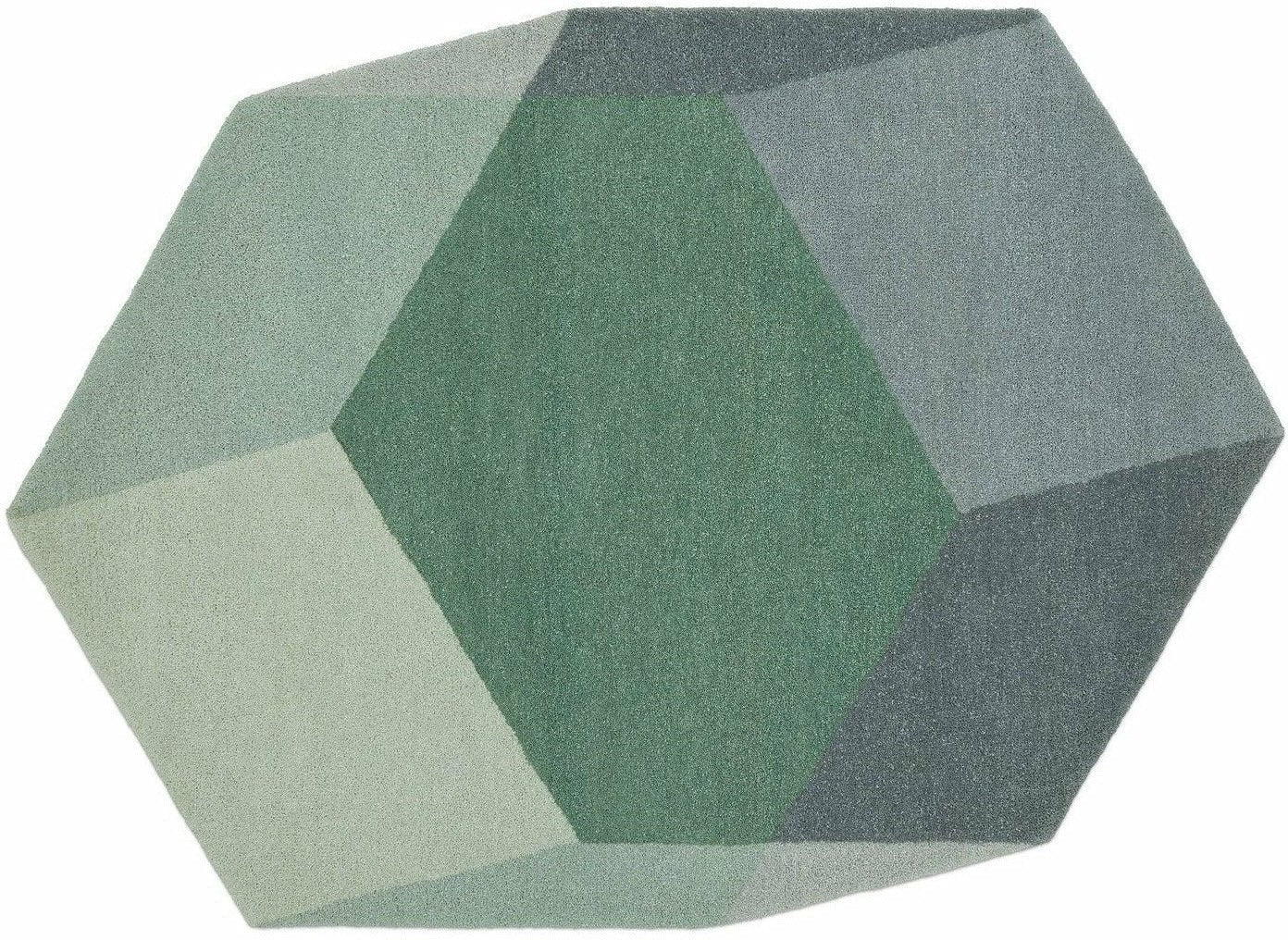 [product_category]-Puik Iso Rug Hexagon, Green-Puik-8719325175325-IHGR-10054-PUI-1