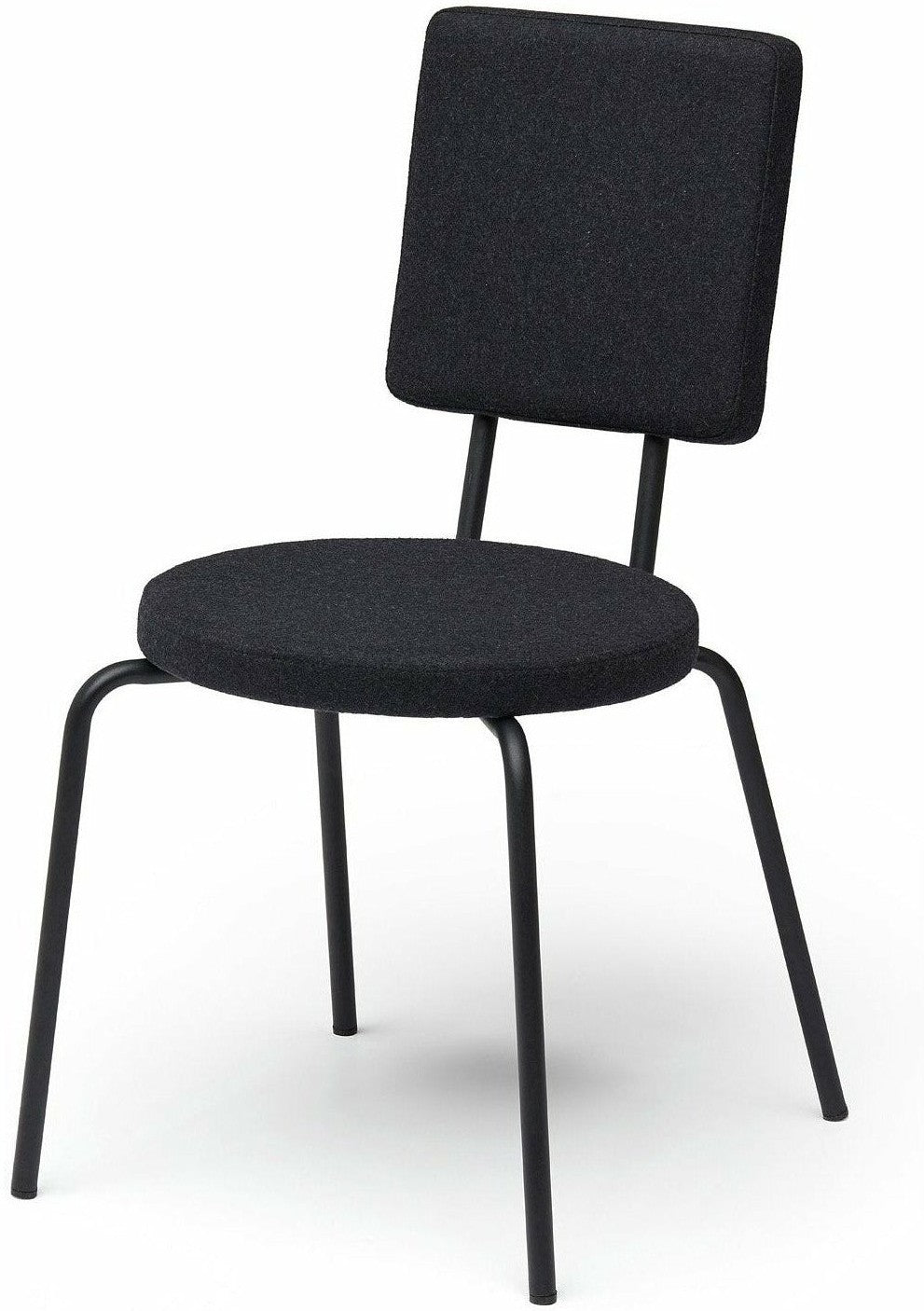 [product_category]-Puik Option Chair Seat Round / Backrest Square, Black-Puik-8719325175028-OCRS-10056-PUI-1