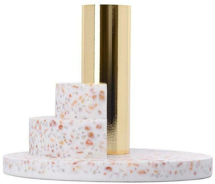 [product_category]-Puik Ply Candle Holder, White-Puik-8719189001013-PLYCG-10068-PUI-1
