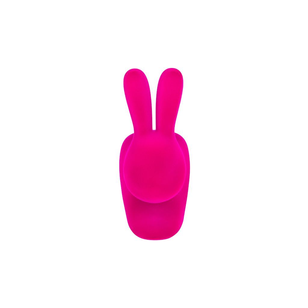 [product_category]-Qeeboo Baby Bunny Chair Velvet Finish, Fuxia-Qeeboo-8052049053075-90009FX-QEE-2