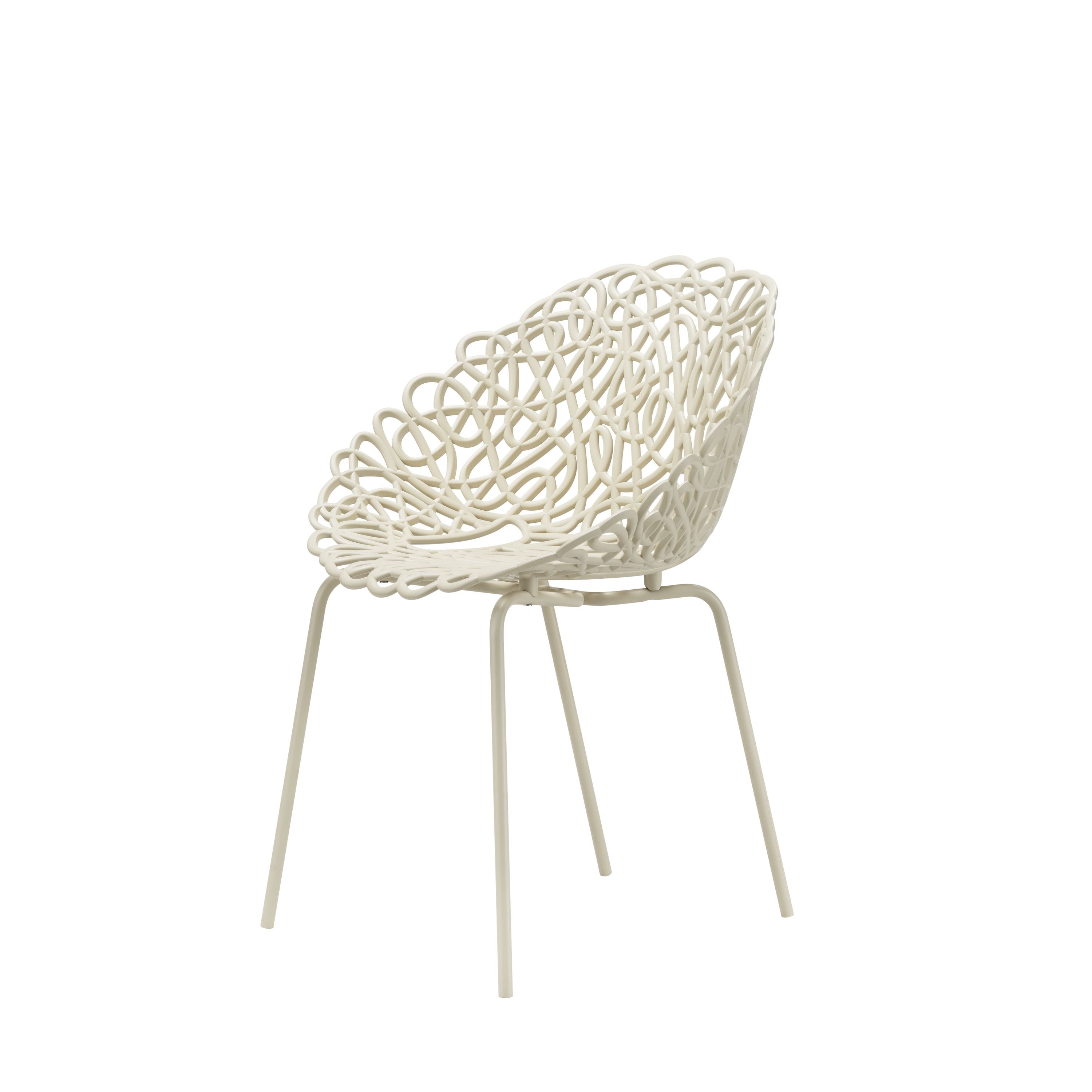 [product_category]-Qeeboo Bacana Chair Indoor Set Of 2 Pcs, Ivory-Qeeboo-8052049059695-56001IV-QEE-2