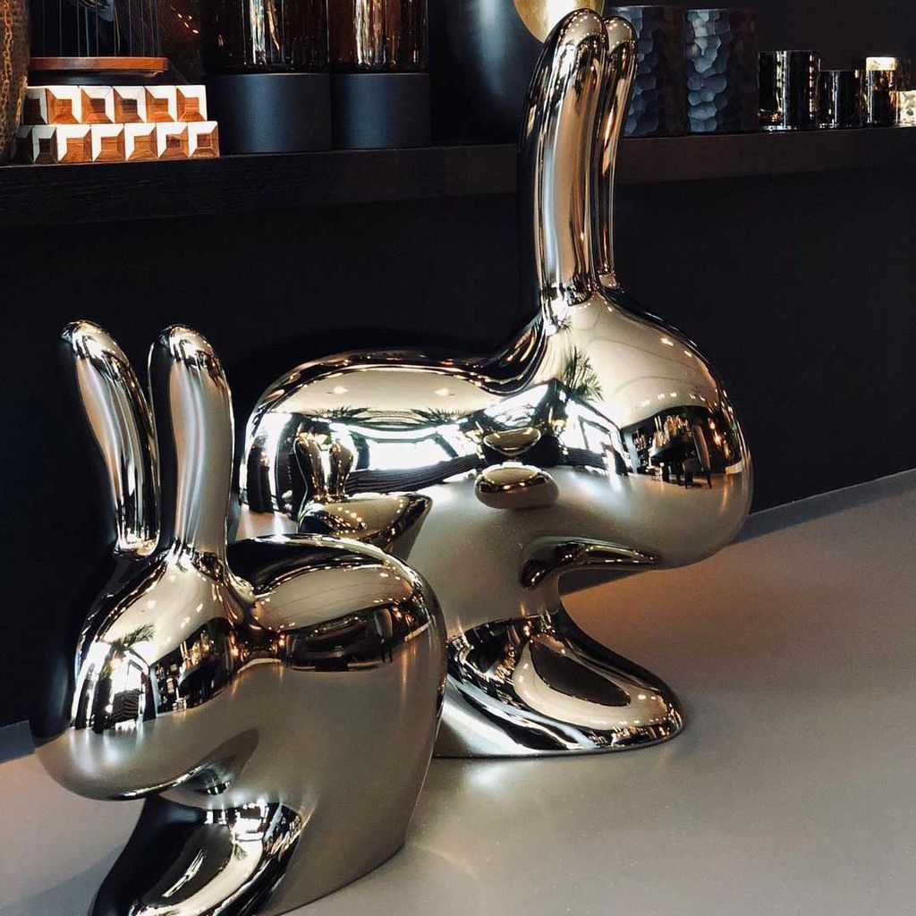 [product_category]-Qeeboo Bunny Chair Metal Finish, Copper-Qeeboo-8052049050913-90004CO-S-QEE-7