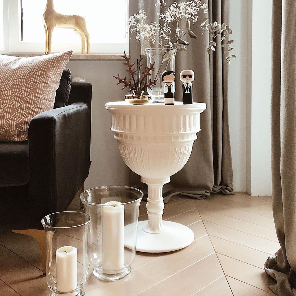 [product_category]-Qeeboo Capitol Side Table By Studio Job øx H 44x60 Cm, White-Qeeboo-8052049052948-71004WH-QEE-2