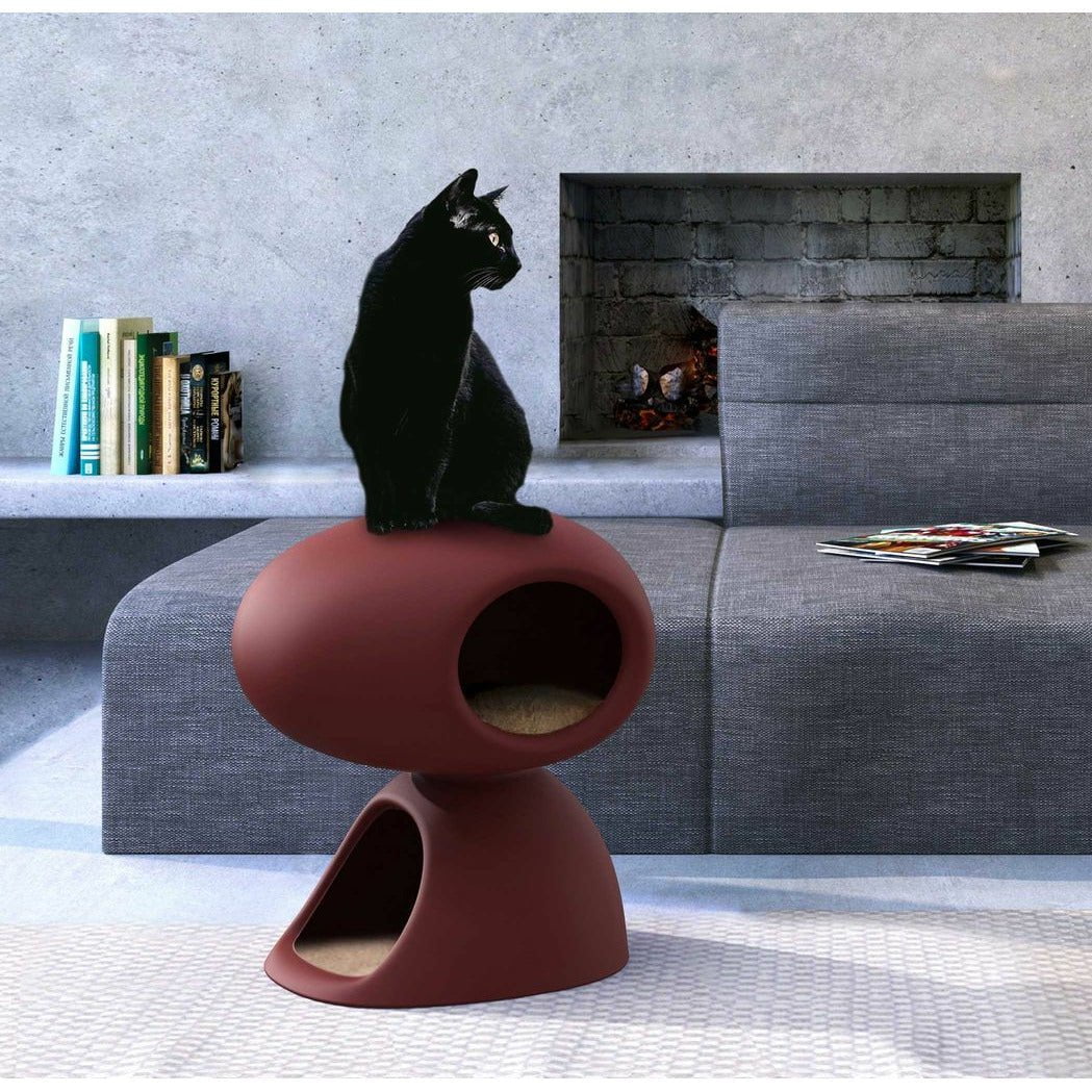 [product_category]-Qeeboo Cat Cave By Stefano Giovannoni, Bordeaux-Qeeboo-8052049055543-35001QUP-BX-QEE-3