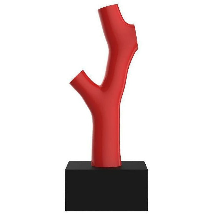 [product_category]-Qeeboo Coral Vase By Andrea Branzi, Black/Red-Qeeboo-8052049051392-12001-QEE-1