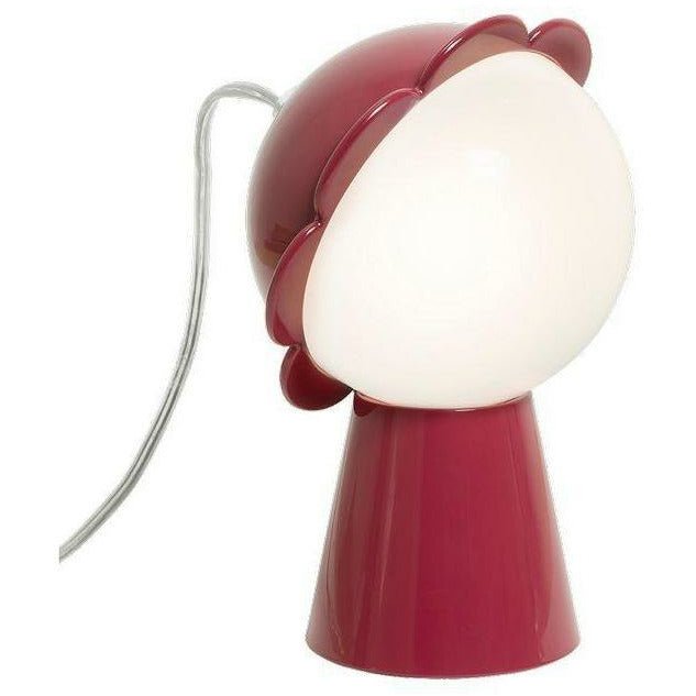 [product_category]-Qeeboo Daisy Table Lamp By Nika Zupanc, Red-Qeeboo-8052049050319-50001RE-QEE-1