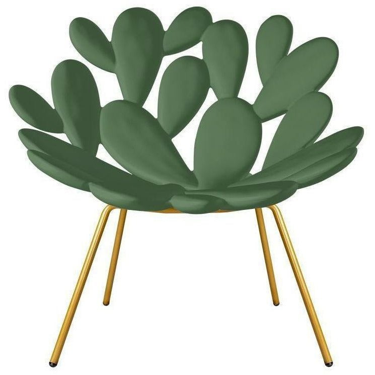 [product_category]-Qeeboo Filicudi Armchair By Marcantonio, Balm Green/Brass-Qeeboo-8052049055338-17001BG-BR-QEE-1
