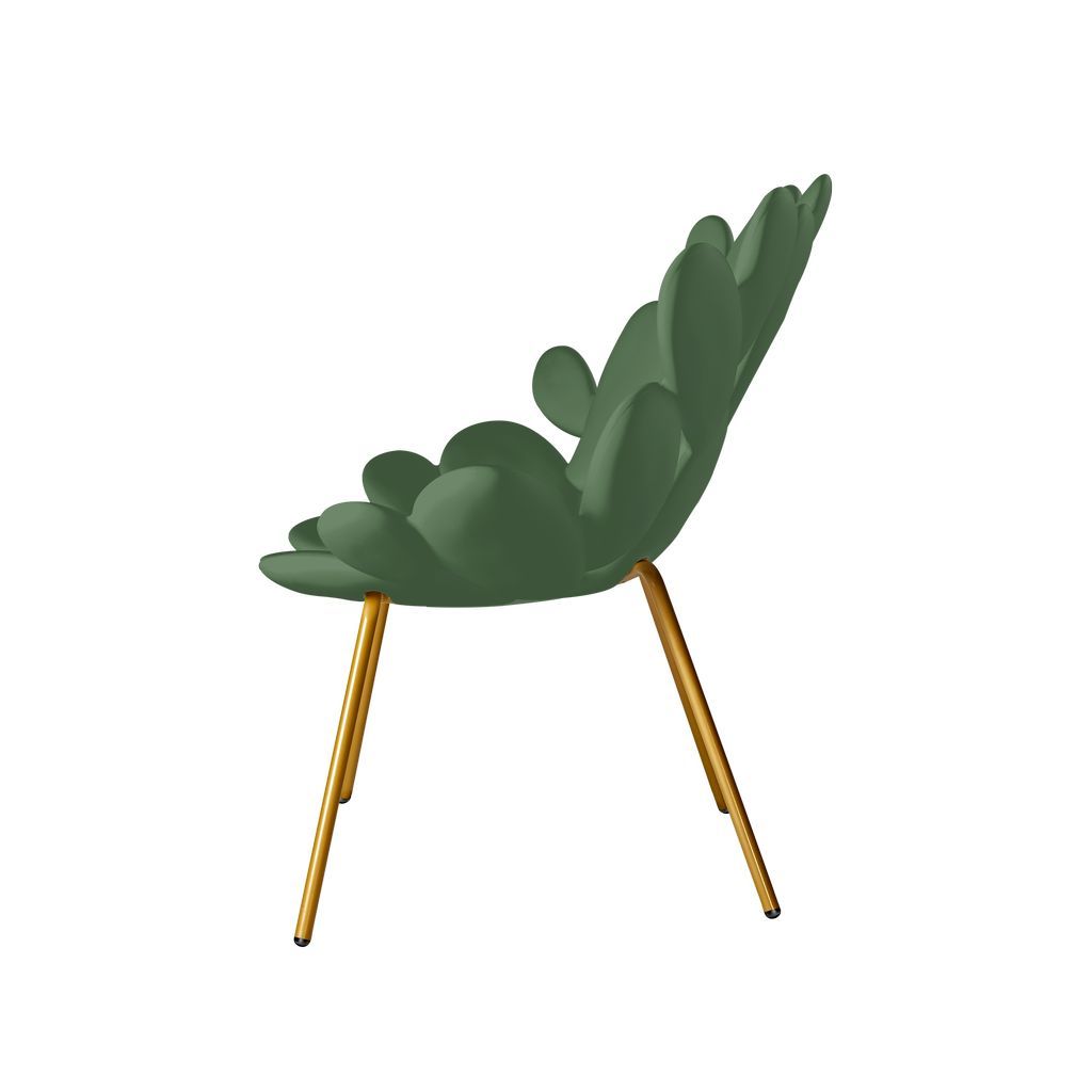 [product_category]-Qeeboo Filicudi Armchair By Marcantonio, Balm Green/Brass-Qeeboo-8052049055338-17001BG-BR-QEE-3