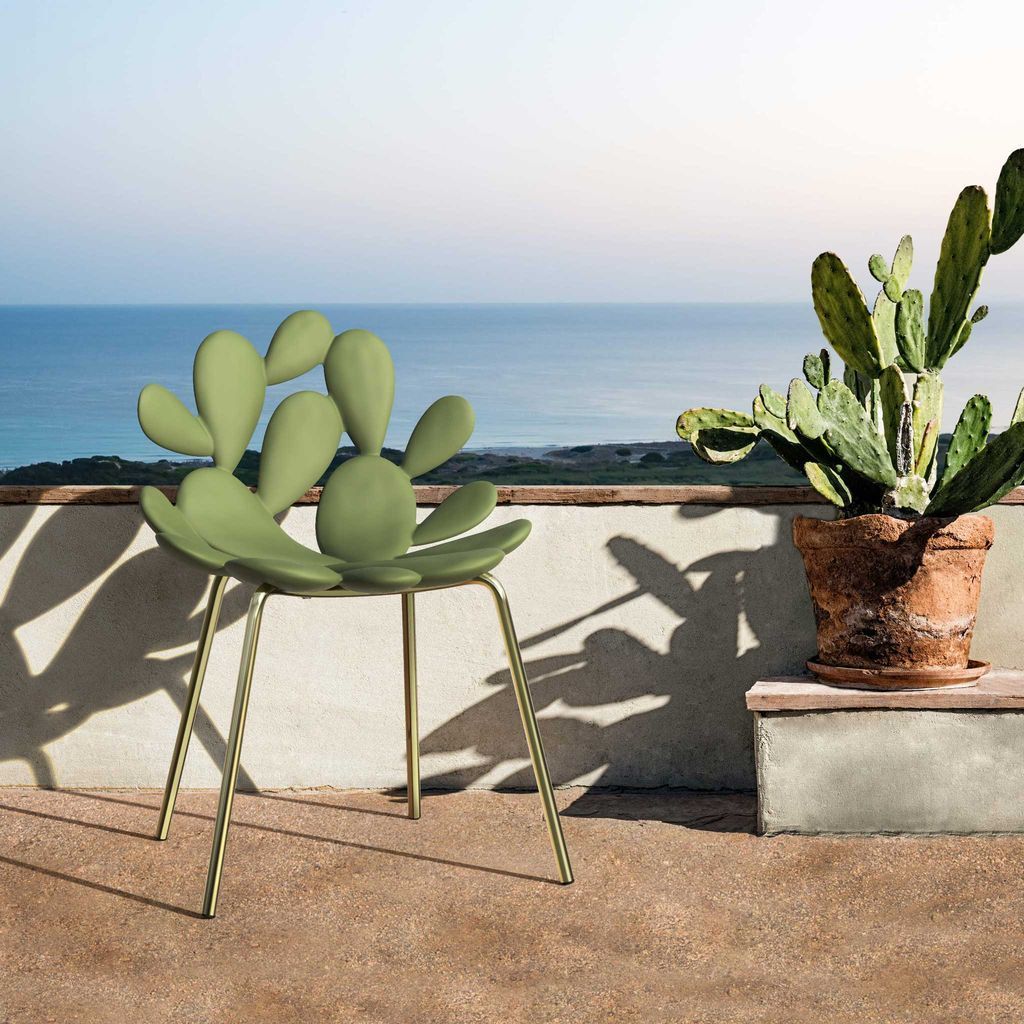 [product_category]-Qeeboo Filicudi Chair Filicudi Armchair By Marcantonio Set Of 2, White/Brass-Qeeboo-8052049055611-17002WH-BR-QEE-5