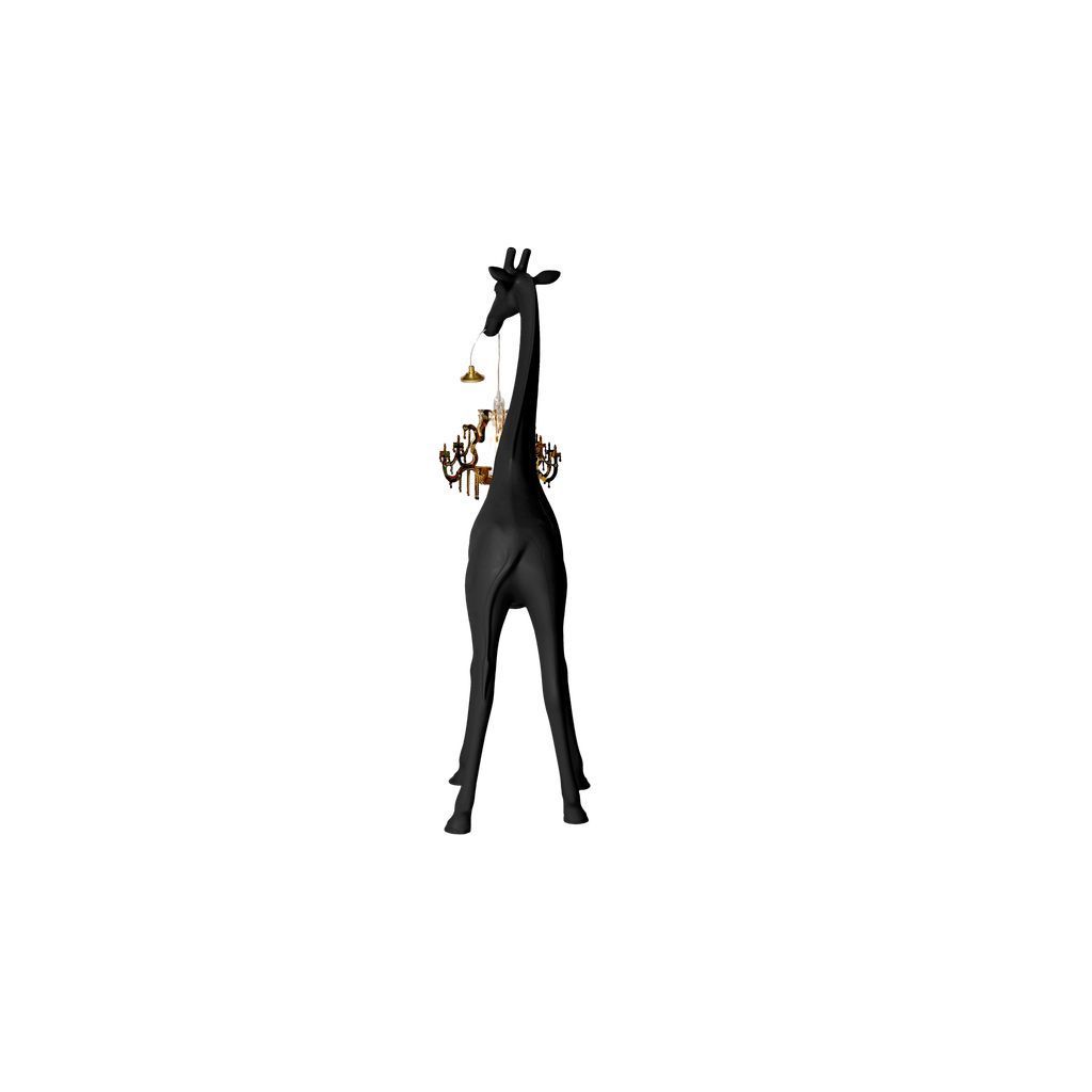 [product_category]-Qeeboo Giraffe In Love Floor Lamp Xs H 1m, Black-Qeeboo-9952049054166-28001BL-QEE-3