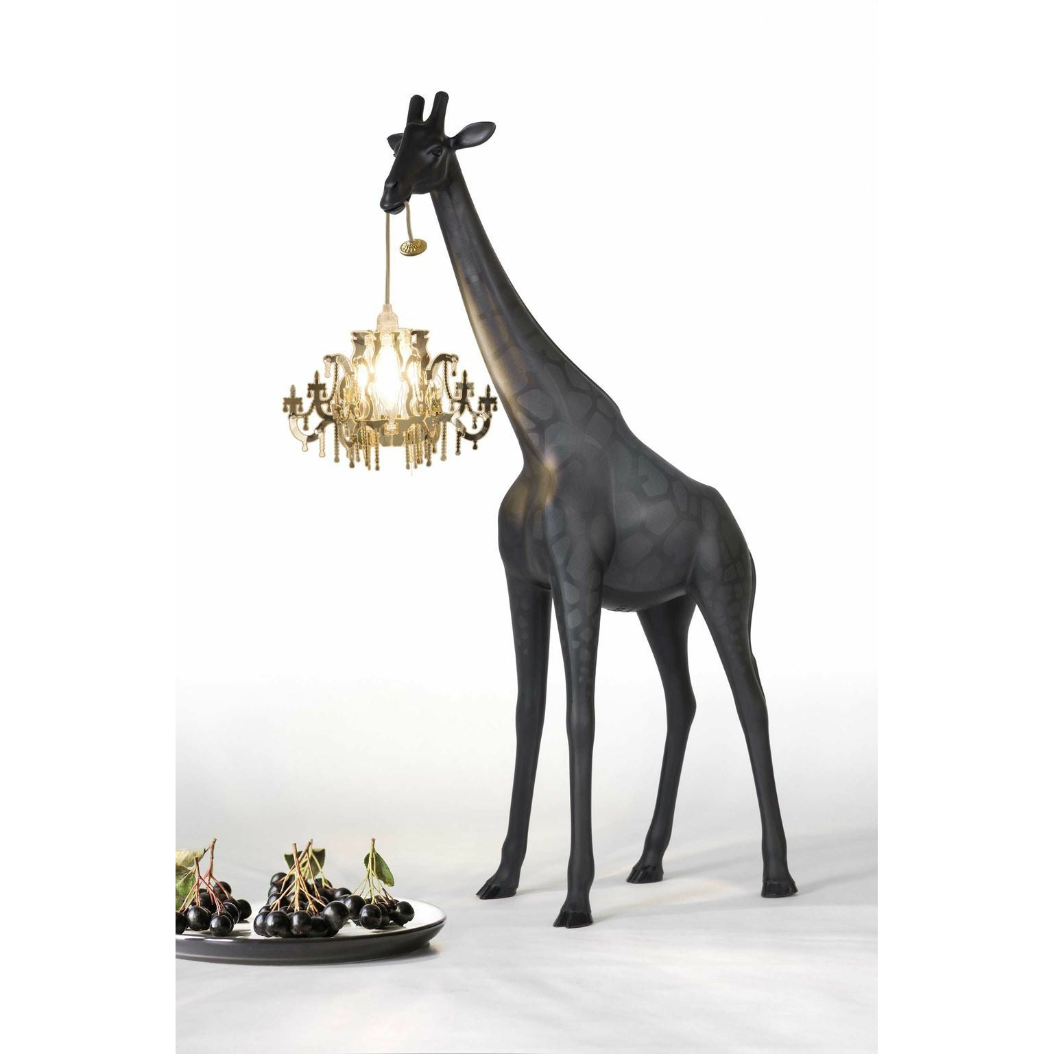 [product_category]-Qeeboo Giraffe In Love Floor Lamp Xs H 1m, Black-Qeeboo-9952049054166-28001BL-QEE-4