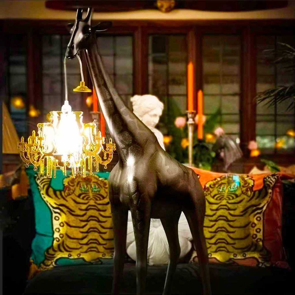 [product_category]-Qeeboo Giraffe In Love Floor Lamp Xs H 1m, Black-Qeeboo-9952049054166-28001BL-QEE-7