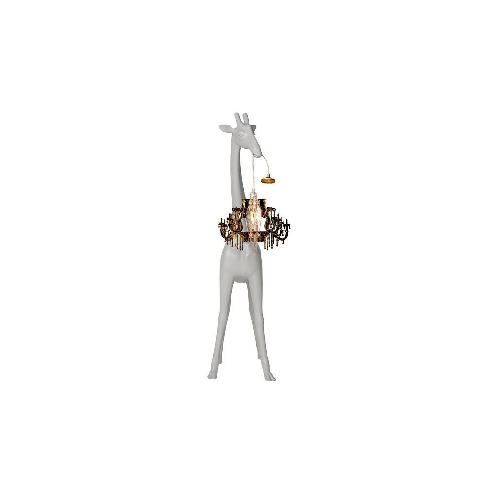 [product_category]-Qeeboo Giraffe In Love Floor Lamp Xs H 1m, Cold Sand-Qeeboo-8052049054164-28001CS-QEE-3