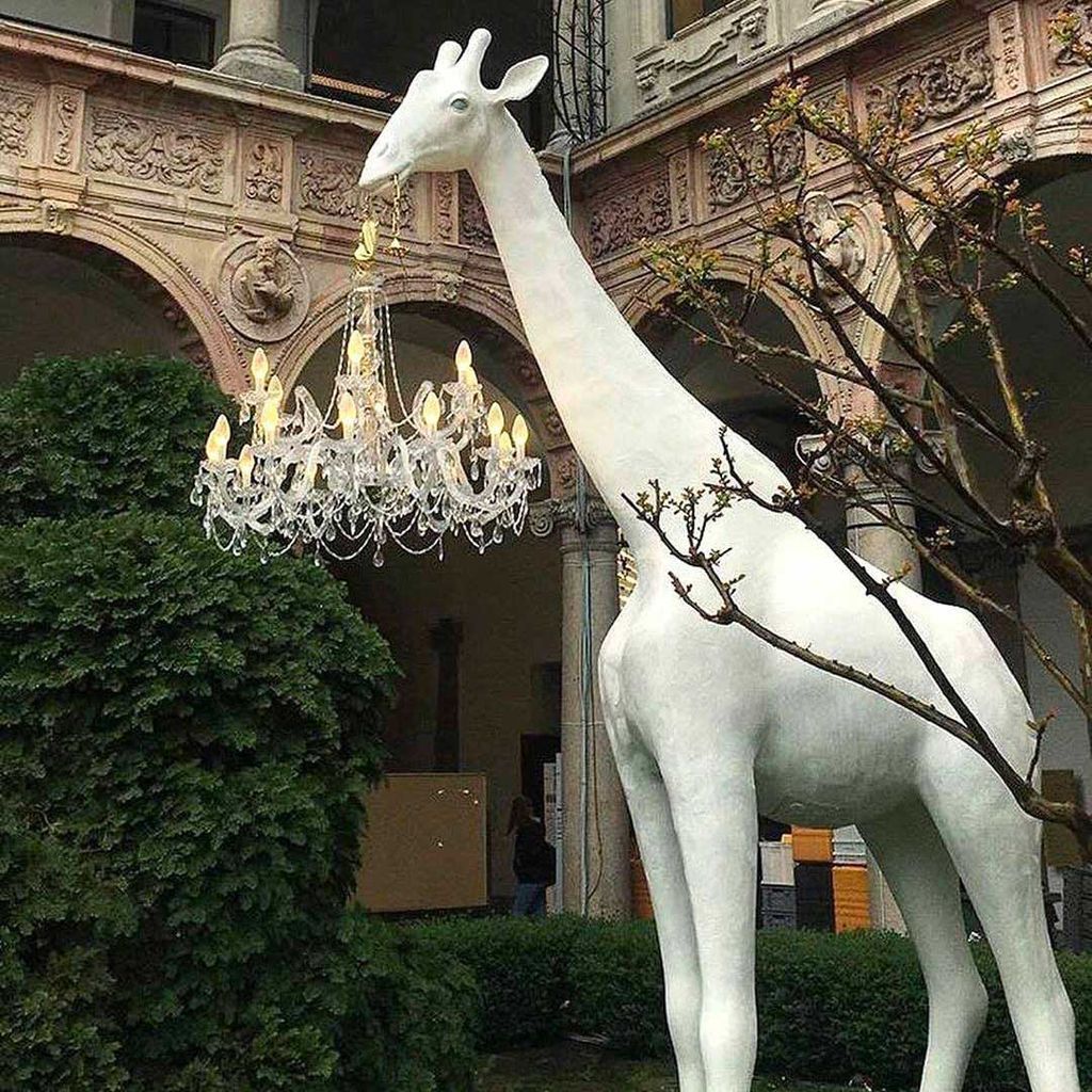 [product_category]-Qeeboo Giraffe In Love Outdoor Floor Lamp H 4m, Black-Qeeboo-8052049055239-19001BL-QEE-7