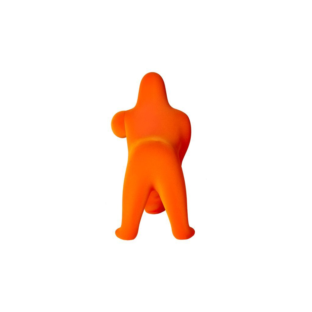 [product_category]-Qeeboo Kong Table Lamp Velvet Finish By Stefano Giovannoni Xs, Orange-Qeeboo-8052049054539-10003OR-FL-QEE-4