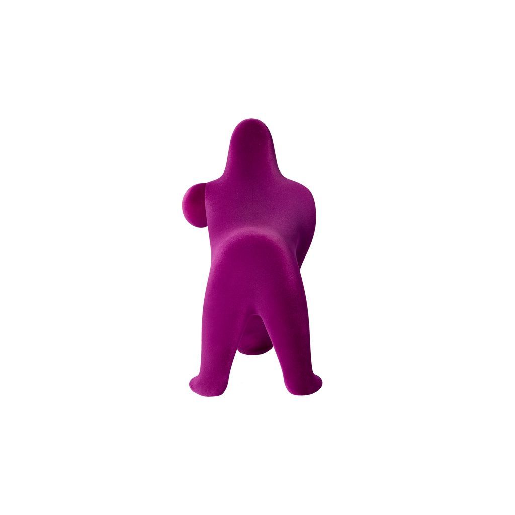 [product_category]-Qeeboo Kong Table Lamp Velvet Finish By Stefano Giovannoni Xs, Violet-Qeeboo-8052049054553-10003VI-FL-QEE-4