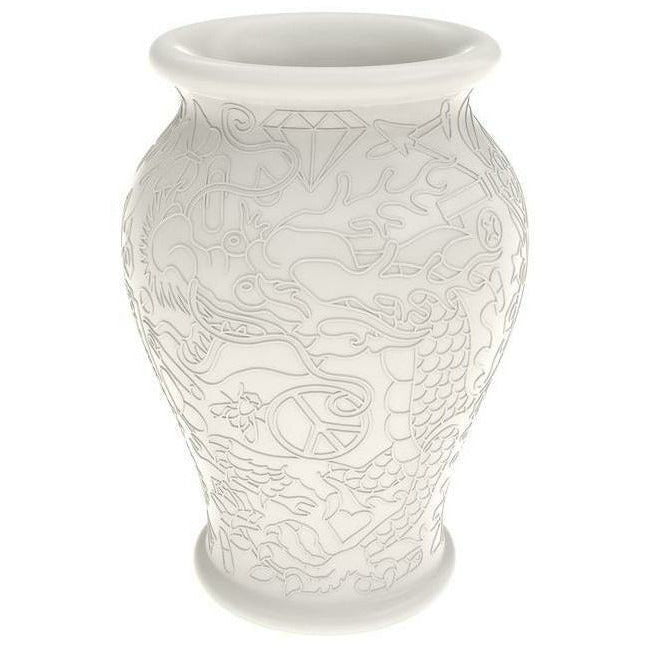 [product_category]-Qeeboo Ming Planter/Champagne Cooler By Studio Job, White-Qeeboo-8052049052016-71001WH-QEE-1