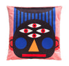 Qeeboo Oggian Cushion 45x45 cm, gezicht