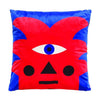 Qeeboo Oggian Cushion 45x45 cm, rode palm